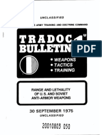 TRADOC Bulletin 1 Range and Lethality of U.S. and Soviet Anti-Armor Weapons