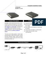 Product Description Product Features: Ethernet Extender Model Number