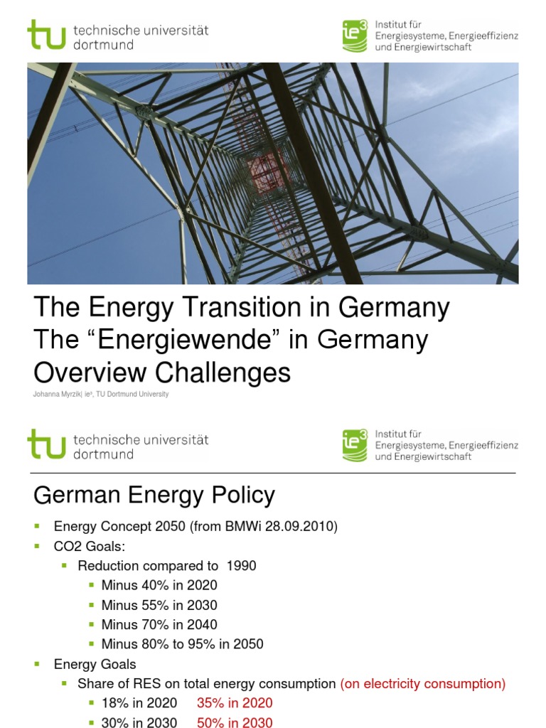 Transition Energiewende Pdf Electrical Grid Energy Storage