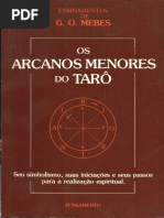 Arcanos Menores e Maiores Do Tarot g o Mebes Raro Pesquisavel