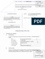 Calvin Cooksey v Frank Ocean - Main Document