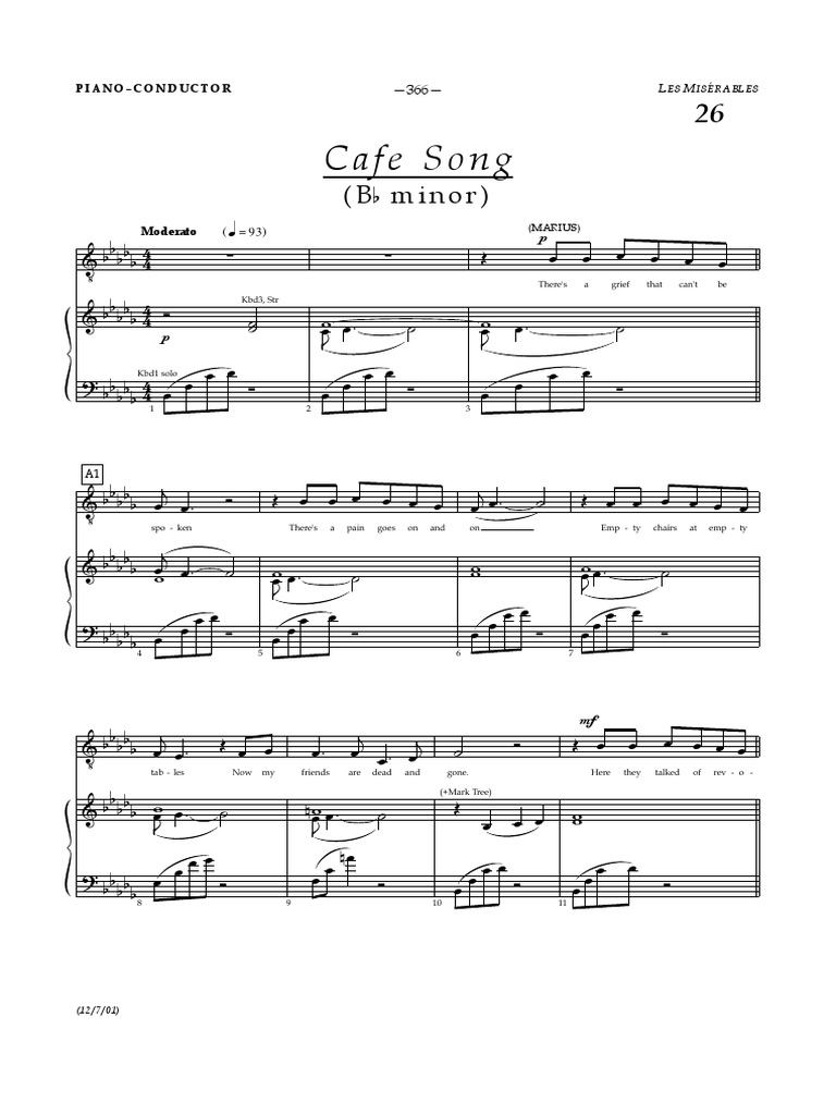 Empty Chairs at Empty Tables PDF