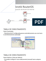 Mikrotik Router de Internet