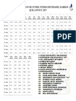 Fixture Oficial 2017