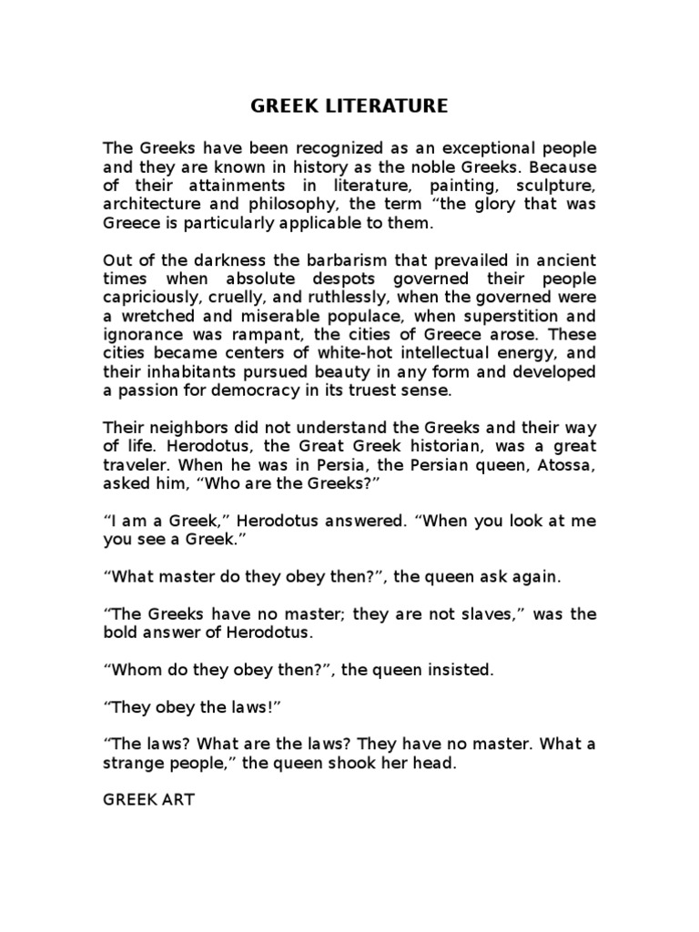 Greek and roman literature similarities image