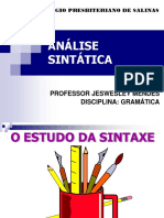 6 Estude Análise Sintática Faça o Download Do ANEXO 06