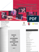 Manual de Estándares para Intervención en Teatros PDF