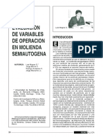6 - Evaluacion de Variables de Operacion en Molienda Semiautogena - Luis Magne o Jorge Barria C Rodrigo Amestica V Jorge Menacho Li