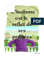 L'homme Est Le Reflet de Sa Pensee