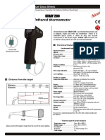 Infrared thermometer KIRAY 200 technical overview