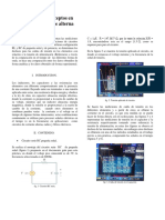 Verificación de Conceptos en Circuitos de Corriente Alterna