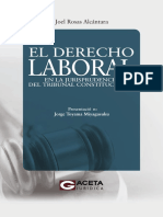El Derecho Laboral en La Jurisprudencia Del TC - Joel Rosas Alcántara