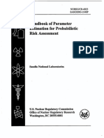 Handbook of Parameter Estimation for Probabilistic Risk Assessment