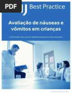 Avaliação de Náuseas e Vômitos Em Crianças