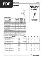 NPN Silicon: Semiconductor Technical Data