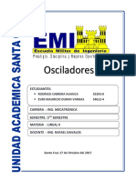 Informe Osciladores Davalos