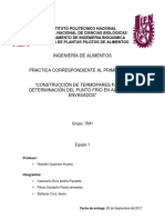 Construcción de termopares para determinar puntos fríos en alimentos envasados