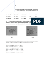 Ejercicios Esfuerzo Plano