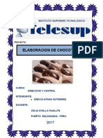 Proyecto de Elaboracion de Chocotejas