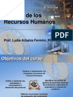 Gestión de Los Recursos Humanos - 1 y 2