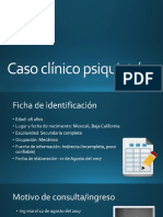 Caso Clínico Psiquiatría