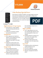 Oceanspace VTL6000 Data Sheet