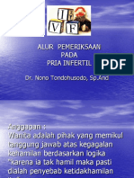 ALUR PEMERIKSAAN Pada Pria Infertil