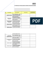 Form Checklist Portofolio