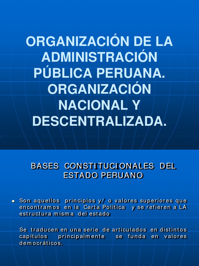 administración