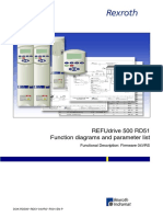 Refudrive 500 Rd51 Function Diagrams and Parameter List: Functional Description: Firmware 04Vrs