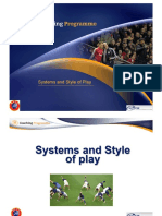 2015 Systems and Style of Play