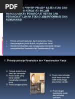 Download Menerapkan Prinsip-prinsip Kesehatan Dan Keselamatan Kerja k3 by Syarif Hidayatullah SN36199852 doc pdf