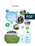 Boletim Informativo Vestibular 2016