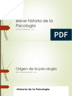 Historia de La Psicología.2016