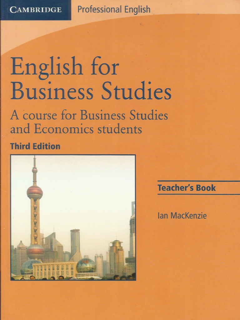 Cambridge - English For Business Studies Teacher Book 3rd Edition PDF | PDF