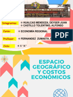 Capítulo II Economía Regional