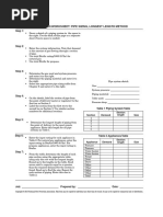 Gas Piping Worksheet PDF