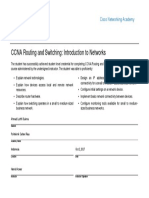 CCNA Routing and Switching: Introduction To Networks: Cisco Networking Academy