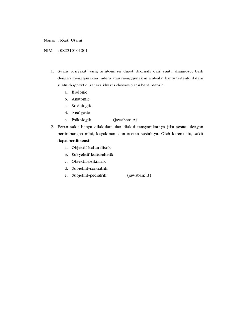 49126577 Kumpulan Soal Psikologi By Muhammad Ulul Amrie