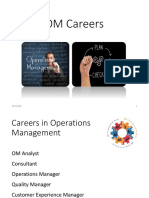 Operations Management Careers