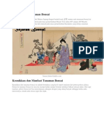 Sejarah Cara Tanaman Bonsai