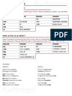 Personal Pronouns