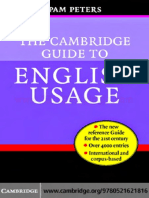 The Cambridge Guide To English Usage