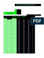 Alternativa No: Pte. Recomendada (%) : Valor de "K":: Planilla de Evaluacion de Rutas Por El Metodo de Bruce (Version 0.1)