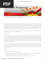 Contoh Proposal Natal Yayasan