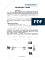 PLC Wireless Control: 1. Application Background