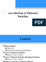 Introduction to Ethernet Switches