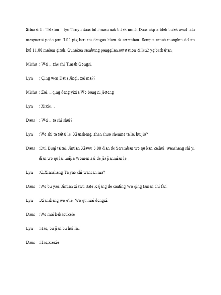 Mandarin Skrip Draft 1