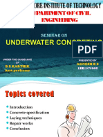 Underwater Concreting