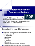 Chapter 9 Electronic Commerce Systems